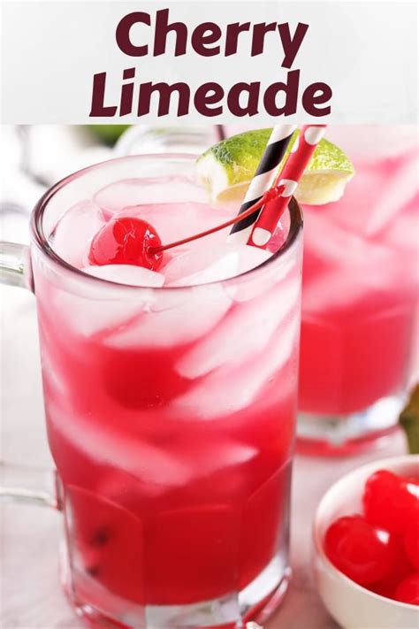 Easy Cherry Limeade Recipe