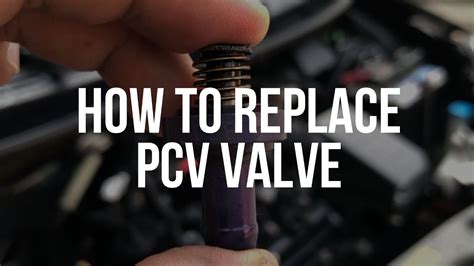 How To Replace Pcv Valve Youtube