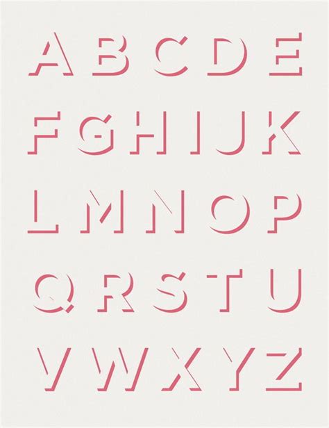Shade Font By Stefano Knoll Fonts Fonts Alphabet Lettering