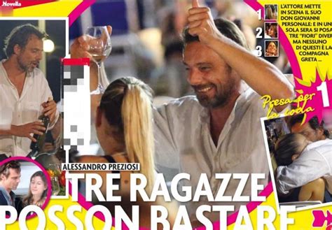 Alessandro preziosi, ivana lotito, francesca mazzoleni e cristiano godano sono gli ospiti del 32esimo episodio di luce social club in onda il 13 novembre. Alessandro Preziosi, beato tra le donne (e senza fidanzata ...
