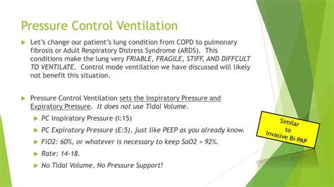 Ppt Ventilator Modes And Rn Role Of Ventilator Patients In Icu