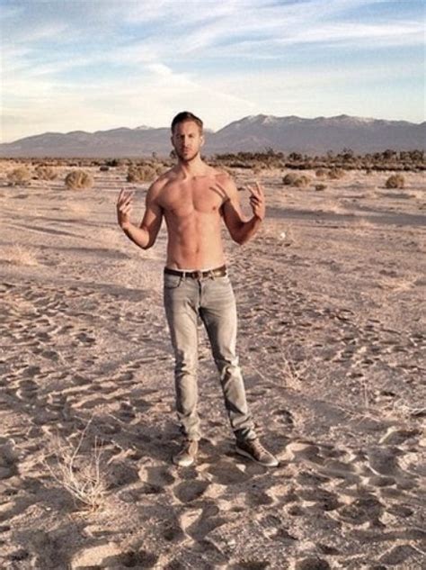 Calvin Harris Goes Topless On Rumoured Music Video Shoot Pictures Of The Week Capital