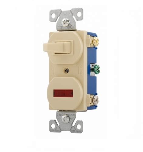 Eaton Wiring 15 Amp Pilot Light Switch Toggle Switch And Pilot Light