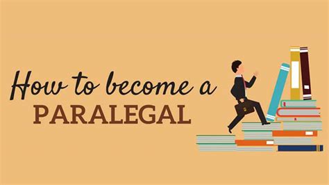 Become A Paralegal The Way Forward Infographic