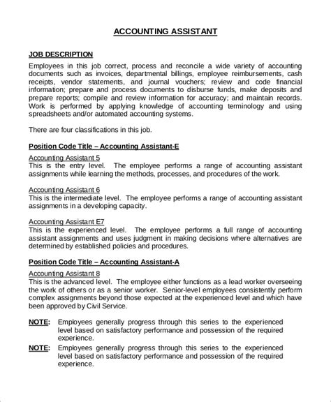 A property accountant performs the following job duties and responsibilities: FREE 8+ Sample Accounting Job Description Templates in PDF
