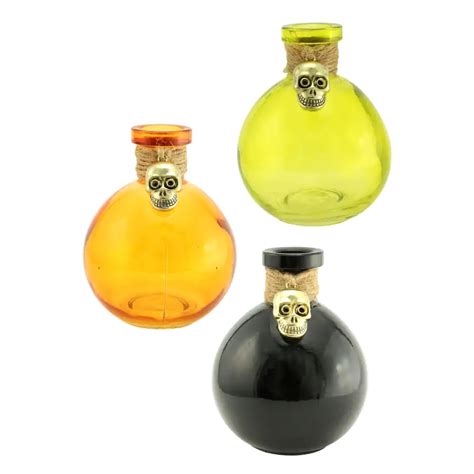 View Halloween Inspired Glass Bottle Decorations Birthday T Cards Happy Birthday Ts