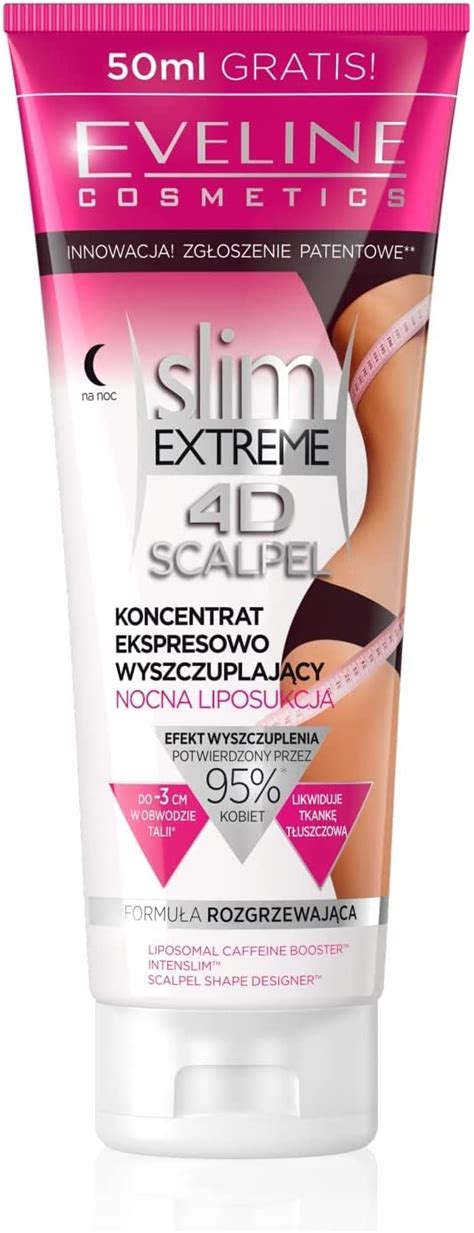 eveline slim extreme 4d scalpel express slimming concentrate night liposuction 250ml buy