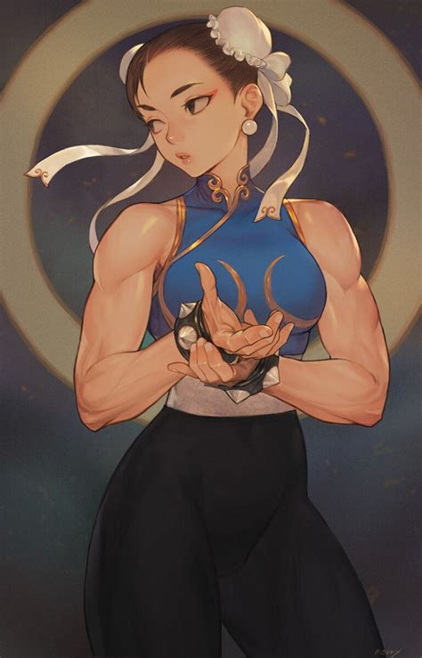 Chun Li Created By Morry Evans Personajes De Street Fighter