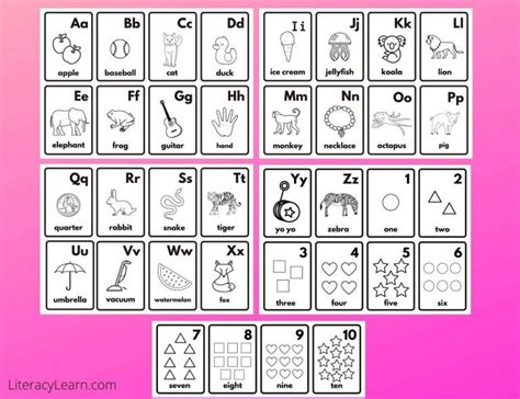 Printable Phonetic Alphabet Flashcards Literacy Learn