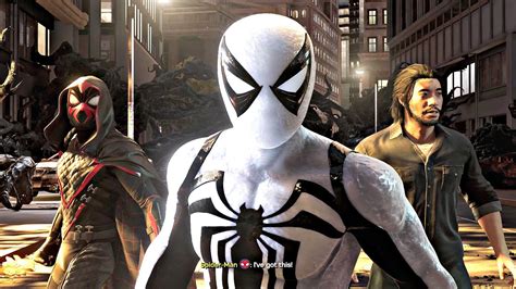 Spider Man 2 Anti Venom Transformation Scene 2023 Ps5 4k 60fps Youtube