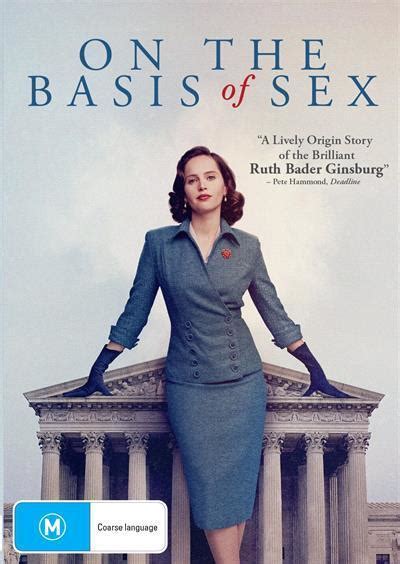 On The Basis Of Sex Dvd By Mimi Leder · Au