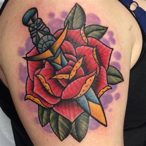A rose tattoo on the shoulder is the perfect way to send a signal that you're a fierce lover of art and beauty and can take the pain of a good tattoo! 80+ Stylish Roses Tattoo Designs & Meanings - [Best Ideas ...