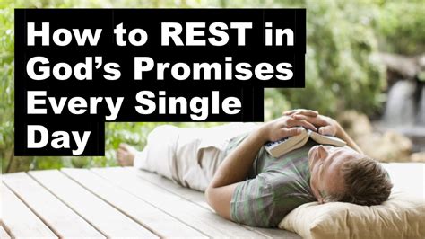 How To Rest In Gods Promises Every Single Day Grace Chinese Baptist