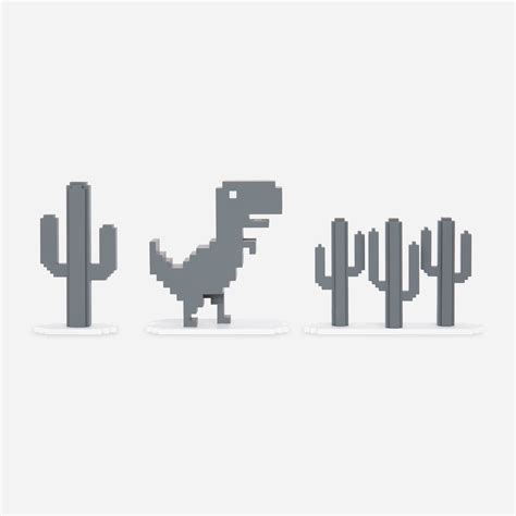 The game was added as an easter egg to google chrome in 2014 to entertain users for when there is no internet you can play the dinosaur game on poki in fullscreen, this time also when you are online. Google Chrome Dinosaur Collectible