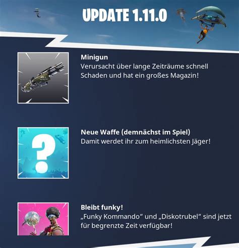 Epic will be airing what appears to be a retaliatory commercial inside of fortnite called 198fortnite. Fortnite: Server-Wartung bringt neues Update 2.4.0 und die ...