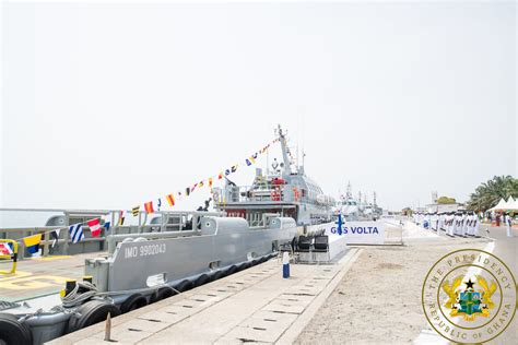 Ghana Navy Takes Delivery Of New Patrol Vessels