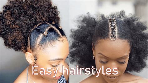 Natural Hairstyles For Black Teenage Girls Youtube