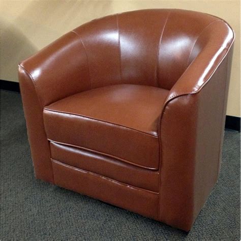 Shop for black leather chairs at walmart.com. Emerald Home Furnishings Milo Bonded Leather Swivel Chair ...