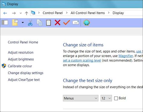 The page file is stored on what size should i set? How to Increase Explorer Menu Text Size? - Windows 10 Forums