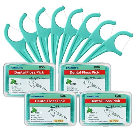 Aliexpress.com : Buy Floss Picks Mint Dental Floss Picks M 01 with 4 ...