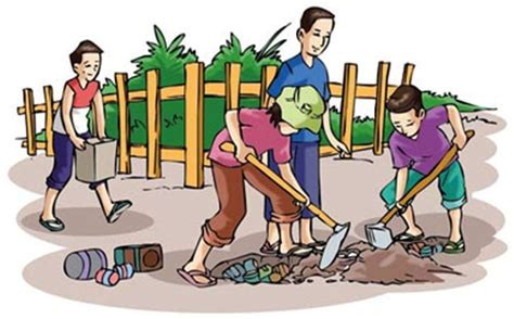 57+ Gambar Animasi Orang Gotong Royong, Koleksi Baru!
