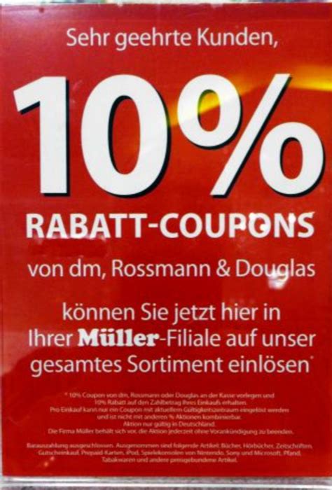 Rossmann 10 Coupons Ausdrucken
