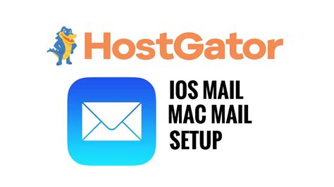 Hostgator Email Setup Email Client Setup Iphone Ios Mail Mac