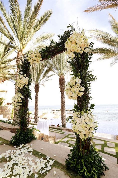 Elena Damy Stunning Beach Wedding Ceremony Ideas By