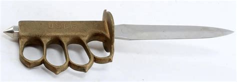 Us 1918 Brass Knuckle Trench Knife Replica 5487 On Aug 03 2020