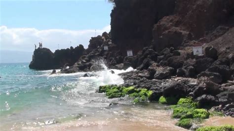 In particular, there is great snorkeling right from the beach in front of black rock. Kaanapali Beach Black Rock Jump - YouTube