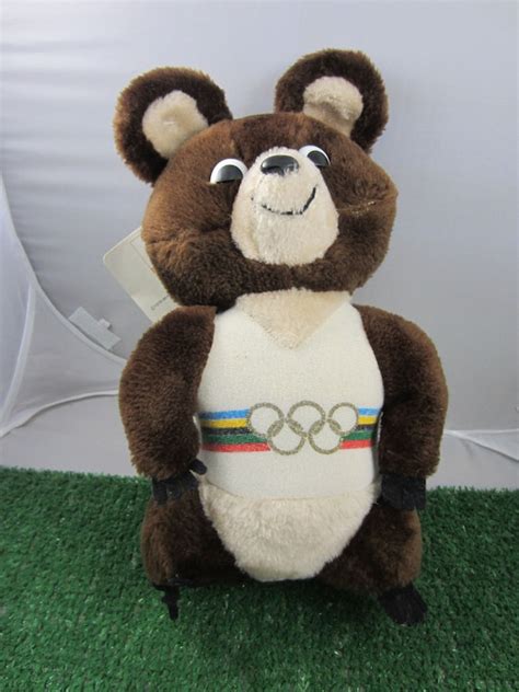 Vintage 1979 Misha Official Mascot Of The 1980 Moscow Olympic
