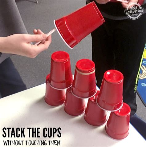 How does challenge cup work? Make Science Fun With This Red Cup Stem Challenge