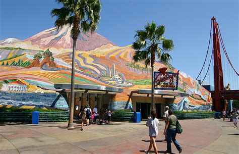 Disney California Adventure Entrance In 2001