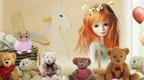 Cute Teddy Bear Wallpapers for little kids and children