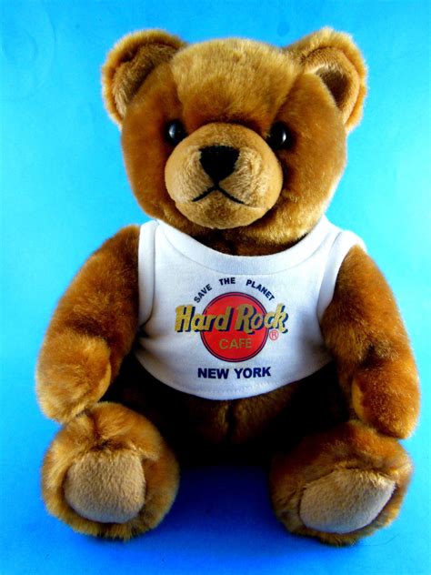 And richard steiff under his aunt margarete steiff's company in germany in the early years of the 20th century, and named after president theodore teddy roosevelt. Vintage 10" sitting herrington Hard Rock Cafe New York ...