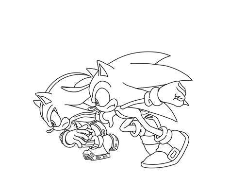 Sonic Vs. Shadow LA by ZeroR102 on DeviantArt