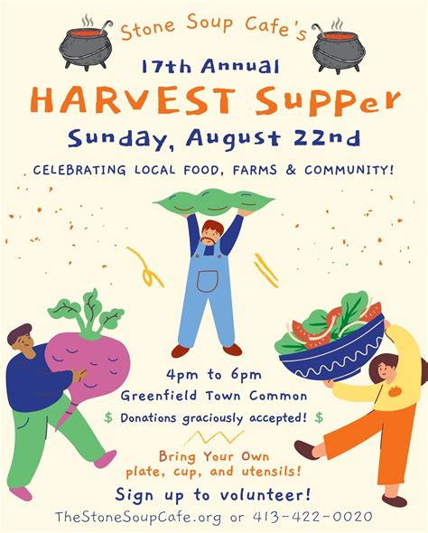 Stone Soup Cafe 17th Annual Harvest Supper