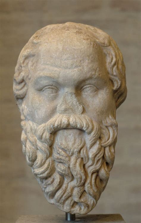 Head Of Socrates Ca 470399 Bc Roman Copy After A Greek Original By