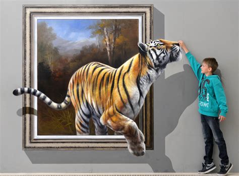 Every artist is represented by a personal profile. est100 一些攝影(some photos): 3D Art Exhibition, 3D painting ...