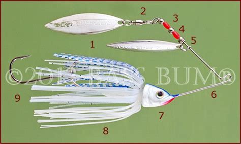 Spinnerbaits Colorado Blades Spinnerbait Blades Lure Making Parts