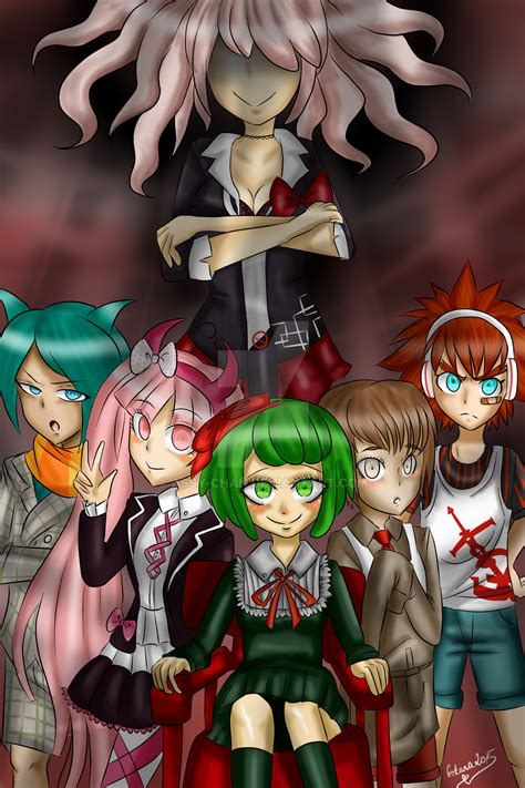 Monaca was going to run him over with her wheelchair. Junko and Warrior of Hope by Assy-chan on DeviantArt