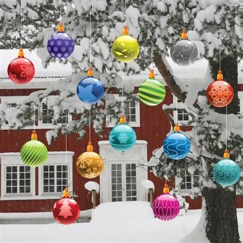 Giant Christmas Ornaments Christmas Lollipops Outdoor Christmas