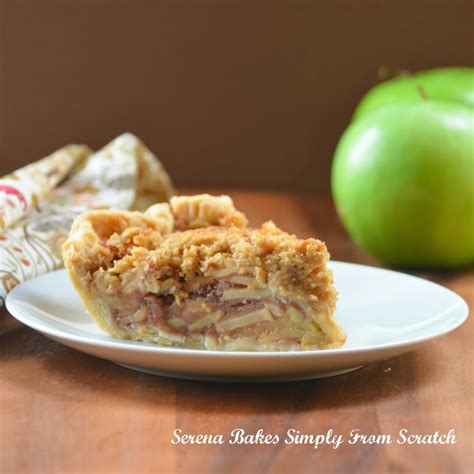 Caramel Apple Pie With Crunch Topping Serena Bakes Simply From Scratch