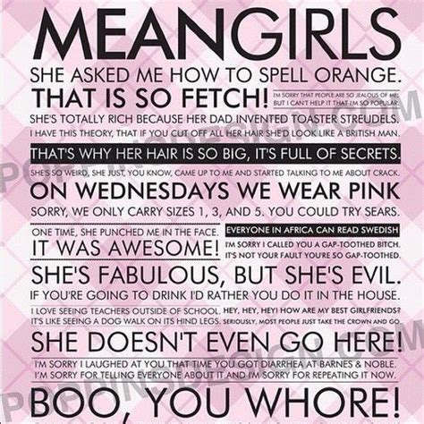 8798bb2cd6bb11e1958512313d29ea2e7large 500×500 Pixels Mean Girl Quotes Quote Posters
