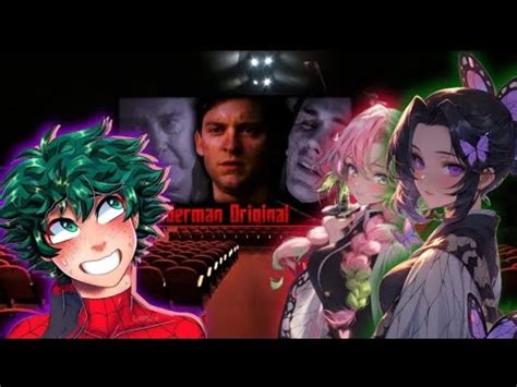 No Traidores Viendo Universos De Izuku Conjunto Con Demon Slayer