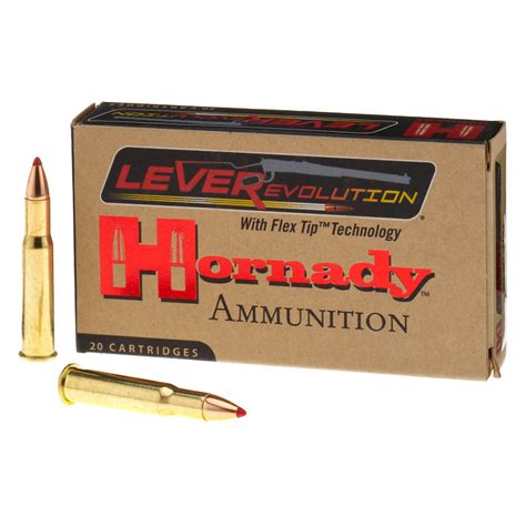 Hornady Ftx Leverevolution 30 30 Winchester 160 Grain Rifle Ammunition