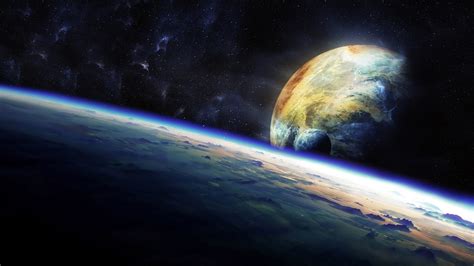space, Earth
