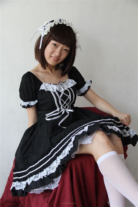 Cheap Cheap White Black Maid Lolita Dress Sale At Lolita Dresses Online