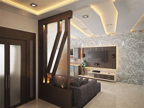 Wooden Partition Design Wooden Partitions Living Room Partition