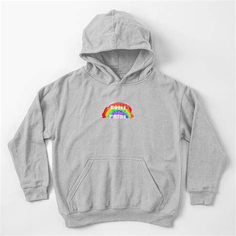 Boise Gay Pride Rainbow Kids Pullover Hoodie For Sale By Tropicaltees